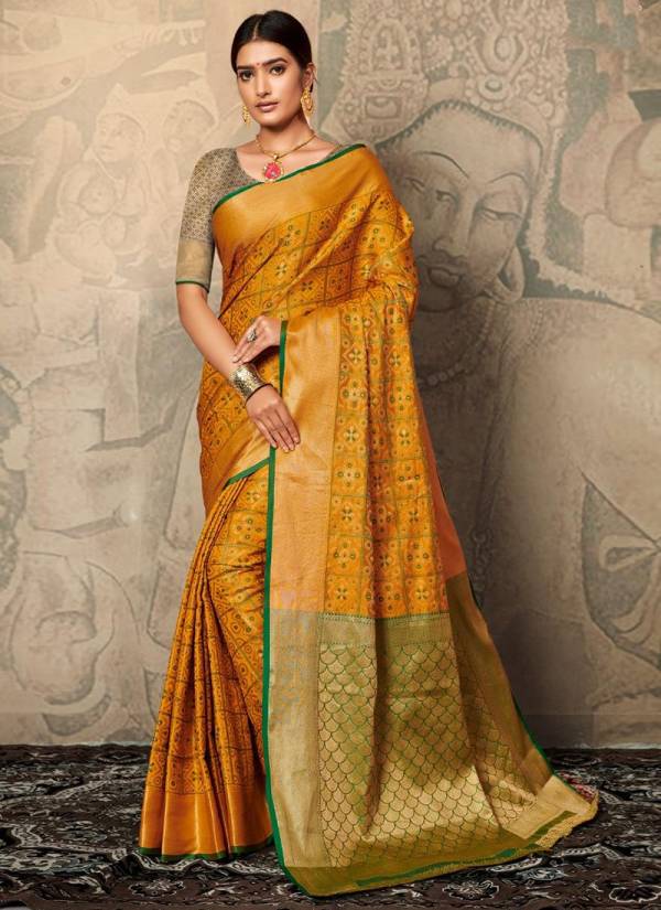 Mintorsi Reeva Latest Fancy Designer Festive Wear Soft Banarsi Silk Sarees collection